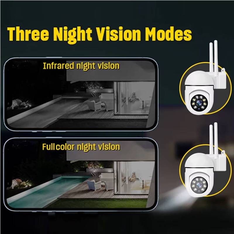 1080P WiFi Home Security CCTV Camera With Night Vision 2.4GHz 2.4G Surveillance Camera 1080P WiFi Home Security CCTV Camera With Night Vision 2.4GHz Indoor PTZ WiFi Camera - Image 9