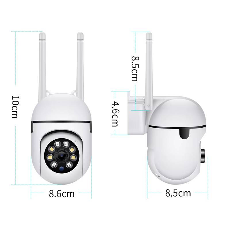 1080P WiFi Home Security CCTV Camera With Night Vision 2.4GHz 2.4G Surveillance Camera 1080P WiFi Home Security CCTV Camera With Night Vision 2.4GHz Indoor PTZ WiFi Camera - Image 4